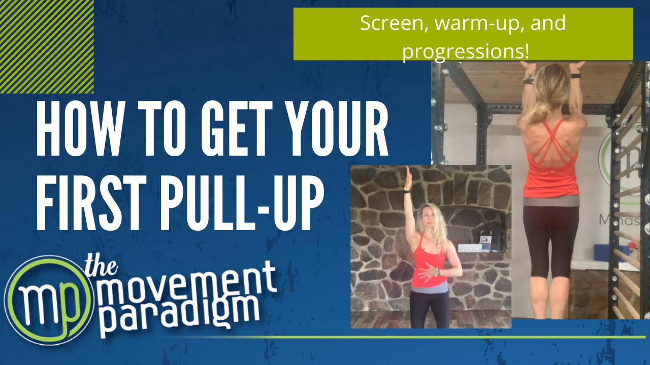HOW TO GET YOUR FIRST PULL-UP