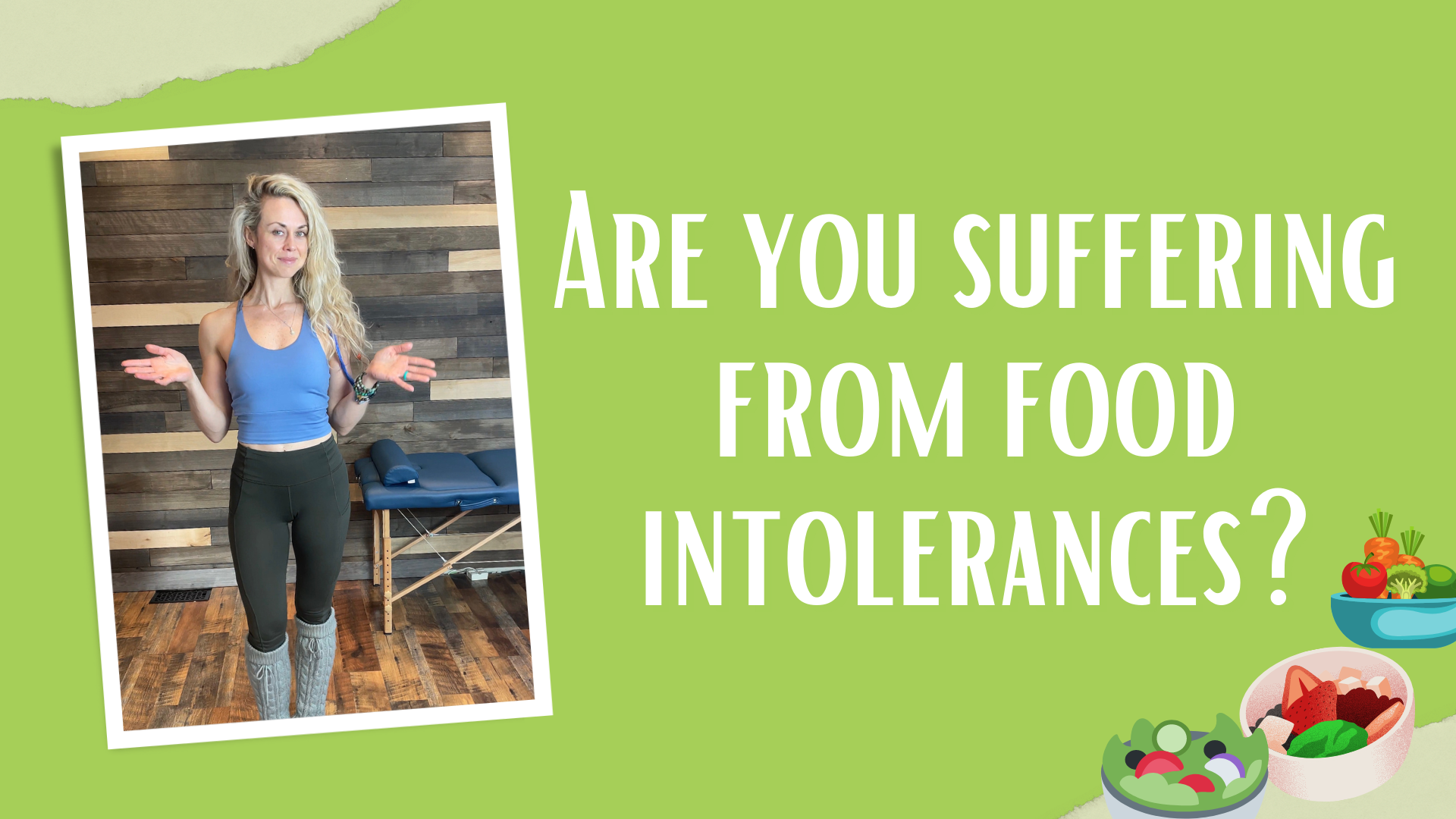 Are you suffering from food intolerances?￼￼