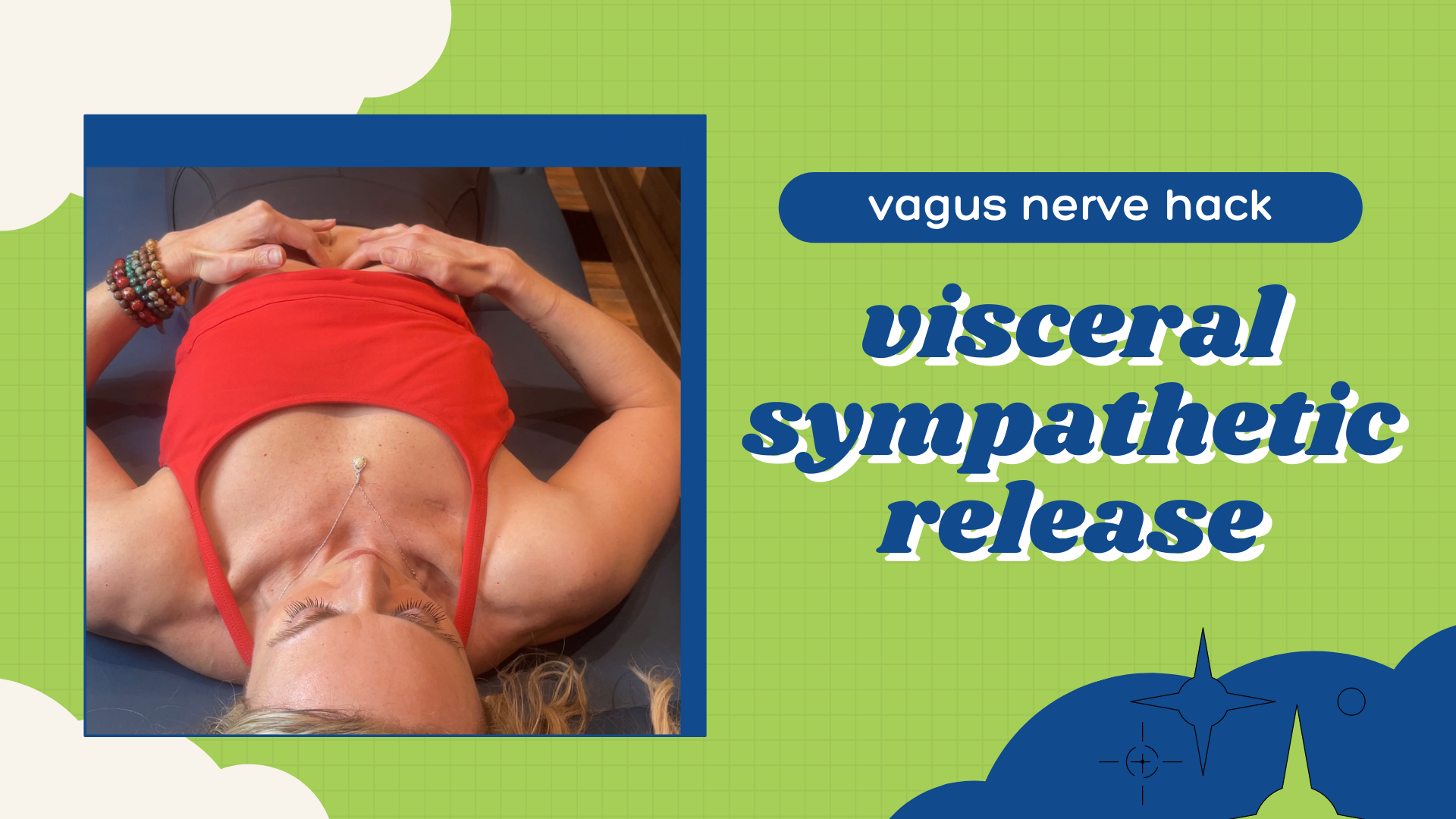 Vagus nerve hack: visceral sympathetic release | celiac plexus, superior/inferior mesenteric plexus￼￼