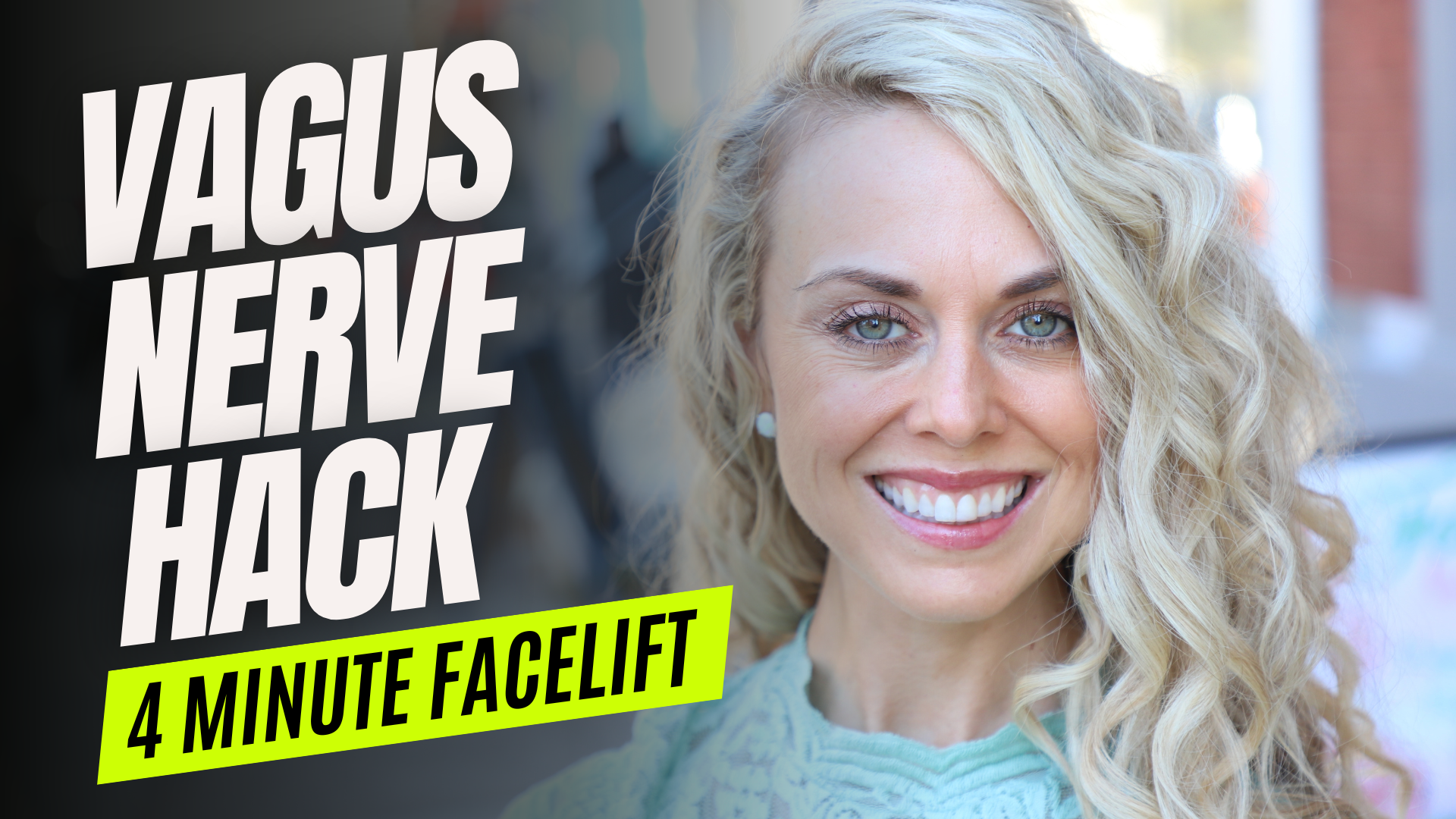 Vagus Nerve Hack | 4-minute Facelift